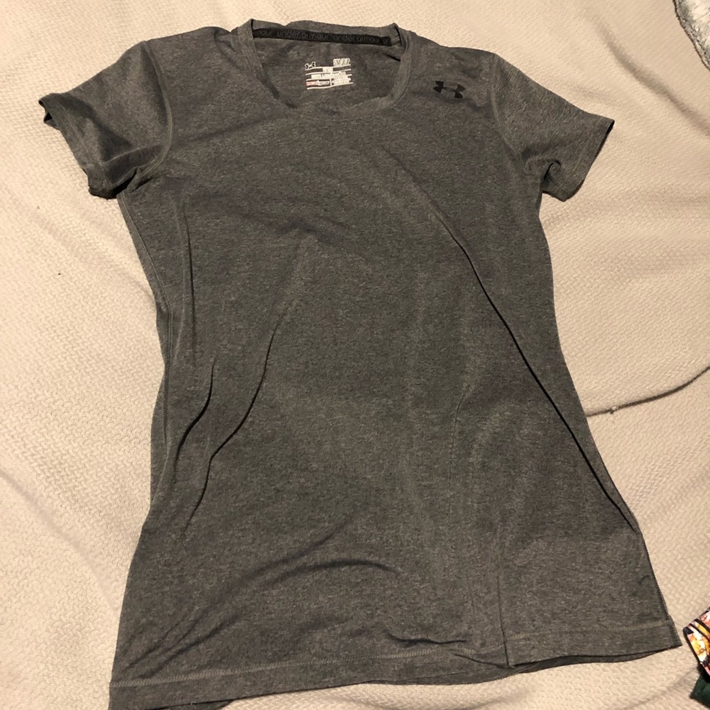 Grey Under Armour Tee
